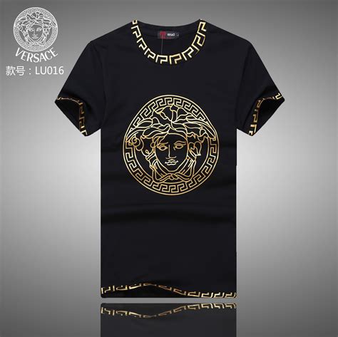 versace t shirt replica|versace shirt men's price.